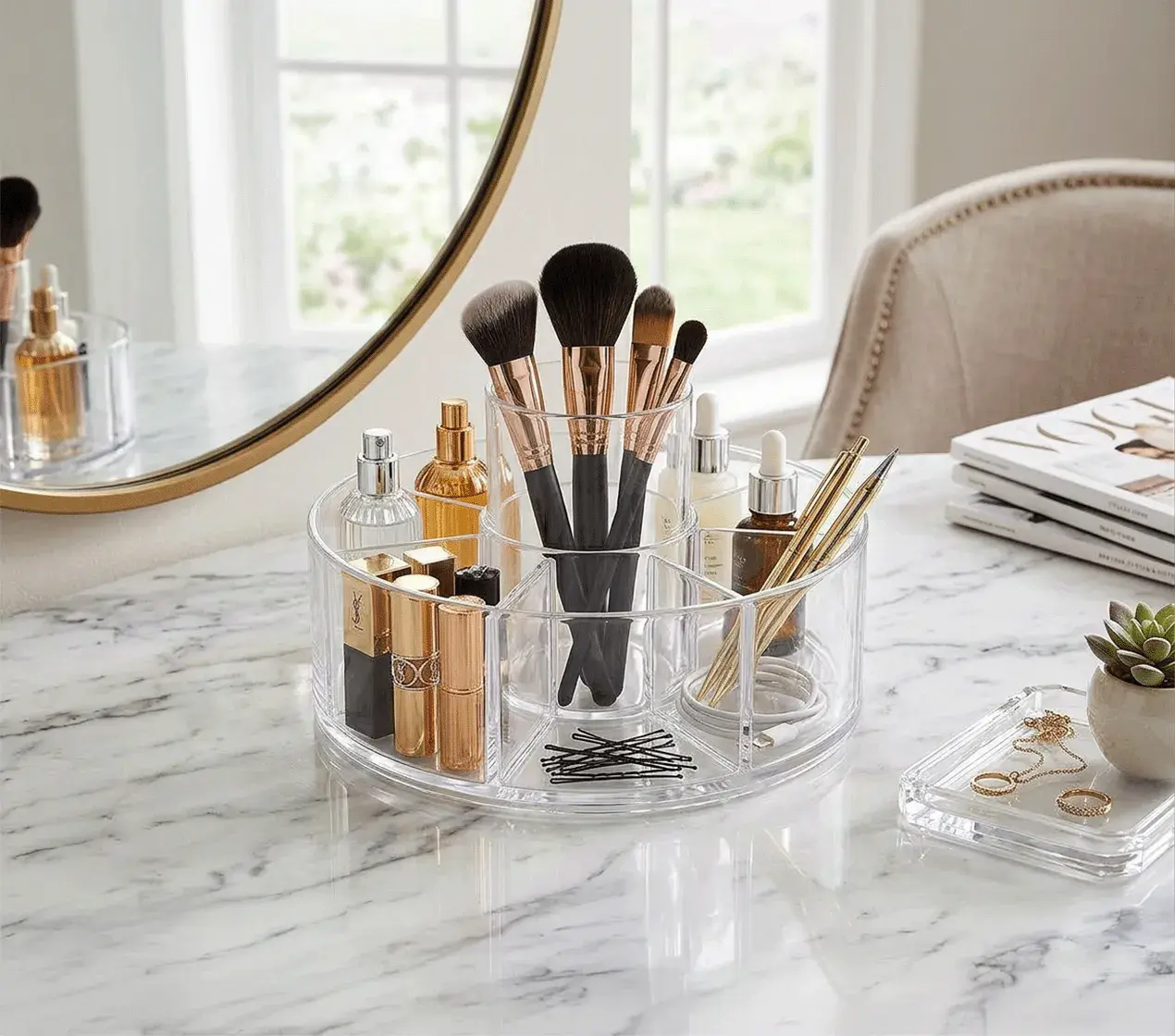 Organizador rotativo