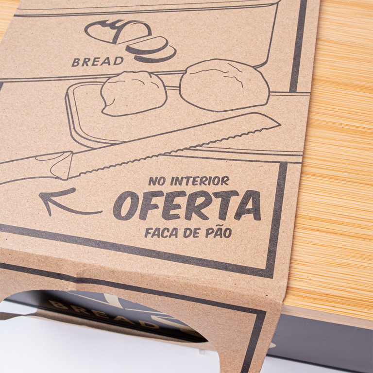 Caixa de pão com faca - Image 3