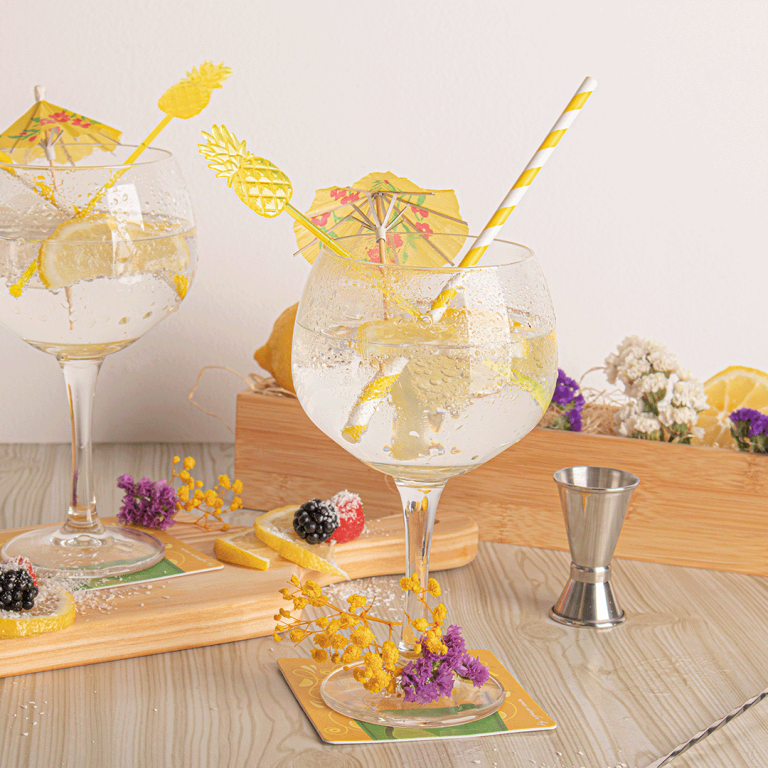 Kit Cocktail 10 Peças Amarelo - Image 2