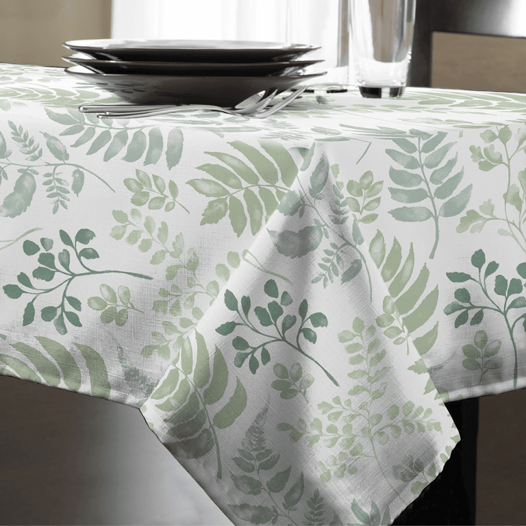 Toalha Mesa Resinada ORGANIC TRENDS Verde - Image 2