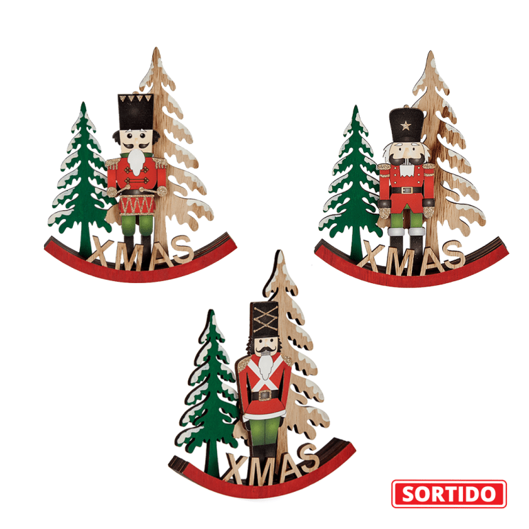 Decoração Soldado Quebra-Nozes