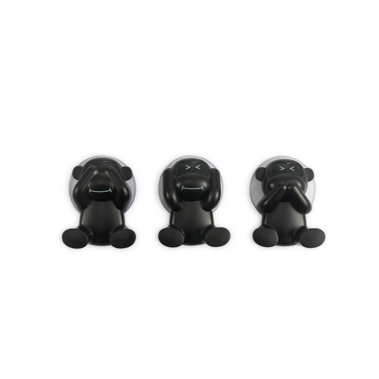 Cabide Ventosa Preto