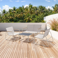 Conj. Jardim TANARO WOOD BEGE 4 peças
