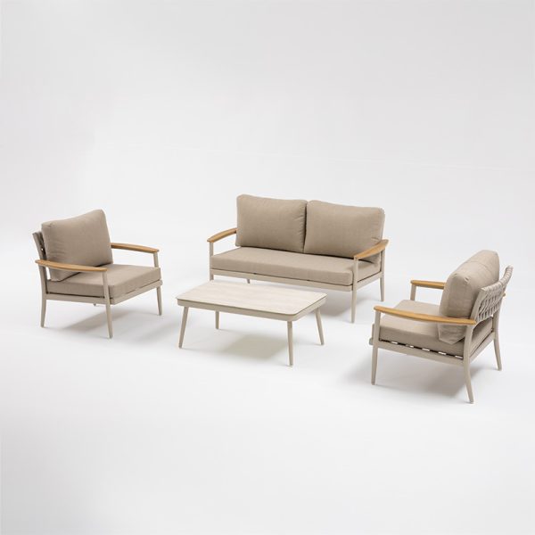 Conj. Jardim YENICE Beige 4 peças - Image 3
